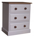 *3 Drawer Wide Wellington Chest