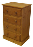*4 Drawer Wide Wellington Chest
