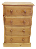 4 Drawer Wide Wellington Chest