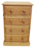 *4 Drawer Wide Wellington Chest