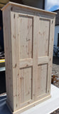 ^2 door Hallway, Utility, Cloak Room Storage Cupboard with Hooks and Shelves (35 cm deep) SIZE VARIATIONS