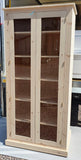 ^2 Door Fully Glazed Display Cabinet  - ALL SIZE VARIATIONS