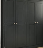 *4 Door Larder, Utility Room, Kitchen Storage Cupboard with Spice Racks (40 cm deep)
