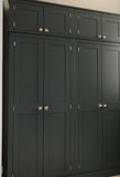 ^4 Door Hall Coat & Shoe or Toys Storage Cupboard, Hooks, Shelves and EXTRA TOP BOX Storage (40 cm deep) OPTION 1