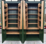 ^4 Door Larder, Utility Room, Kitchen Storage Cupboard with Spice Racks (40 cm deep)