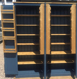 ^4 Door Larder, Utility Room, Kitchen Storage Cupboard with Spice Racks (40 cm deep)