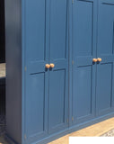 ^4 Door Hall Coat & Shoe or Toys Storage Cupboard with Hooks and Shelves (40 cm deep) OPTION 1
