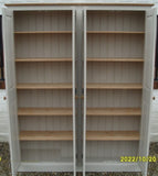 ^4 Door Hall/Larder Storage Cupboard for kitchen items, toys etc with Shelves WITH or WITH-OUT Top Box Storage (35 cm deep) OPTION 3