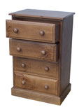 *4 Drawer Wide Wellington Chest
