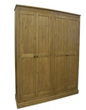 ^NEW DESIGN 4 Door WINE RACK Larder, Utility Room, Kitchen Storage Cupboard with or with-out Spice Racks (40 cm deep)