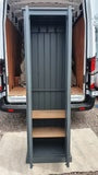 ^2 Door Hallway, Utility, Cloak Room Storage Cupboard with Hooks and Shelves (40 cm deep) ALL  SIZE VARIATIONS