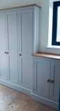 ^5 Door Coat and Shoe Storage Combination Cupboard -OPTION 2