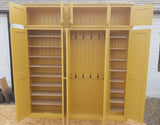 ^5 Door Hall Coat & Shoe Storage Cupboard with Extra Top Storage (35 cm deep)