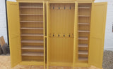 ^5 Door Hall Coat & Shoe Storage Cupboard (35 cm deep) - NO TOP BOX