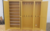 ^5 Door Hall Coat & Shoe Storage Cupboard (35 cm deep) - NO TOP BOX