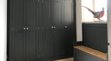 ^5 Door Hall Coat & Shoe Storage Cupboard (35 cm deep) - NO TOP BOX