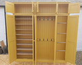 ^5 Door Hall Coat & Shoe Storage Cupboard with Extra Top Storage (35 cm deep)