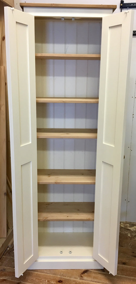 *FULLY SHELVED 60 cm wide - Hall, Utility Room, Cloak Room, Laundry, Toys Storage Cupboard (35 cm deep)