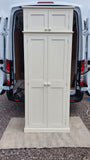 ^Hallway, Utility, Cloak Room Cupboard with Hooks and Shelves and Extra Top Box Storage (35 cm or 40 cm deep) ALL SIZE VARIATIONS