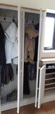 ^5 Door Coat and Shoe Storage Combination Cupboard -OPTION 2