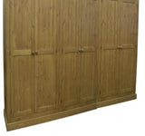 ^6 Door Hall/Utility Coat & Shoe Storage Cupboard available WITH or WITH- OUT Extra Storage Top Box (35 cm deep) 2.1 m or 2.4 m wide
