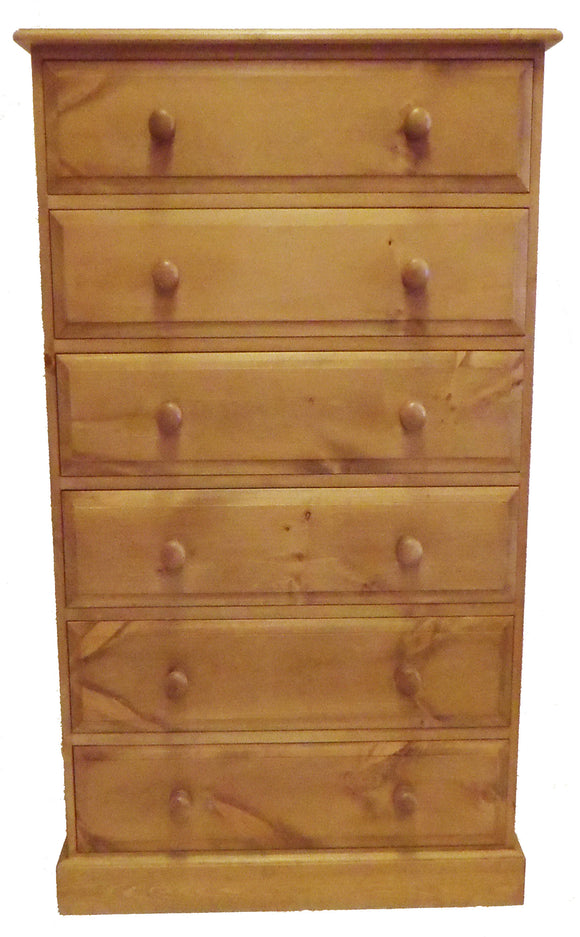 6 Drawer Wide Wellington Chest