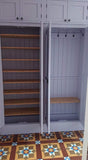 ^5 Door Hall Coat & Shoe Storage Cupboard (35 cm deep) - NO TOP BOX