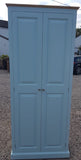 ^2 Door Hallway, Utility, Cloak Room Storage Cupboard with Hooks and Shelves (40 cm deep) ALL  SIZE VARIATIONS