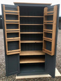 ^Kitchen Larder Pantry Cupboard (40 cm or 50 cm Deep) - Fully Shelved with Spice Racks - ALL SIZE VARIATIONS