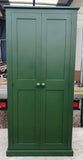 90c. ^ 90 cm wide Tall 2 Door Larder Pantry Cupboard with Spice Racks 📢 ADD TO CART to UNLOCK TODAYS DEAL