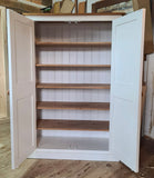 ^4 Door Hall Coat & Shoe or Toys Storage Cupboard, Hooks, Shelves and EXTRA TOP BOX Storage (40 cm deep) OPTION 1