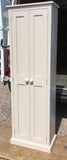 ^2 door Hallway, Utility, Cloak Room Storage Cupboard with Hooks and Shelves (35 cm deep) SIZE VARIATIONS