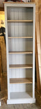 *Solid Pine Tall Bookcase - 78" High with Adjustable Shelves