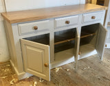 ^5' (152 cm)wide Painted Solid Wood Dining & Living room Sideboard