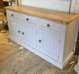 ^5' (152 cm)wide Painted Solid Wood Dining & Living room Sideboard