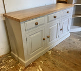 ^5' (152 cm)wide Painted Solid Wood Dining & Living room Sideboard