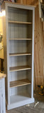 *Solid Pine Tall Bookcase - 78" High with Adjustable Shelves