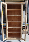*2 Door Fully Glazed Display Cabinet  - ALL SIZE VARIATIONS