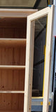 ^1 Door Glazed over 1 Solid Door Display Cabinet