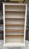 ^Solid Pine Home Office / Study Bookcase - 78"h x 42"w - Adjustable Shelves