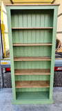 *Solid Pine Tall Bookcase - 78" High with Adjustable Shelves