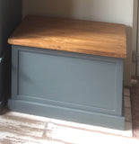 **One Panelled Storage Box - SEAT (50 cm deep)
