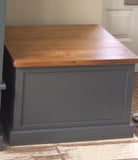 **One Panelled Storage Box - SEAT (50 cm deep)