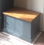 **One Panelled Storage Box - SEAT (50 cm deep)