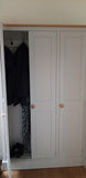 ^SHALLOW 5 Door Coat and Shoe Storage Combination Cupboard - OPTION 1