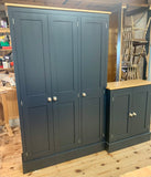 ^SHALLOW 5 Door Coat and Shoe Storage Combination Cupboard - OPTION 1
