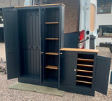 ^SHALLOW 5 Door Coat and Shoe Storage Combination Cupboard - OPTION 1