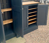 ^SHALLOW 5 Door Coat and Shoe Storage Combination Cupboard - OPTION 1