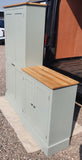 ^SHALLOW 5 Door Coat and Shoe Storage Combination Cupboard - OPTION 1