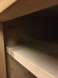 >Computer Hideaway Cupboard - 2 Door over 2 Door Storage - 45 cm deep